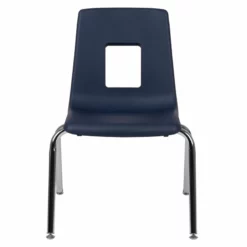 Flash Furniture Advantage Student Stack School Chair - 18-Inch In Navy -CYMAX Sales 1984014 11 L