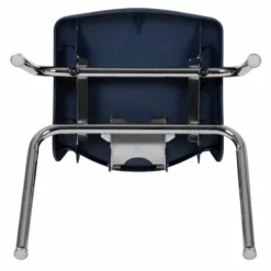 Flash Furniture Advantage Student Stack School Chair - 18-Inch In Navy -CYMAX Sales 1984014 5 L
