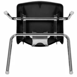 Flash Furniture 18In. Student Stack Chair In Black -CYMAX Sales 1984015 5 L
