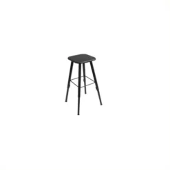 Safco AlphaBetter Student Adjustable Height Stool With Black Seat