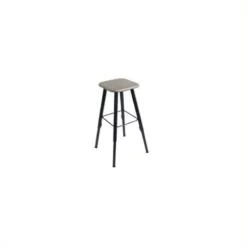 Safco AlphaBetter Student Adjustable Height Stool With Beige Seat