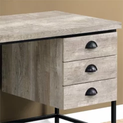 Computer Desk Home Office Laptop Storage Drawers 55"L Work Metal Black -CYMAX Sales 1987062 2 L