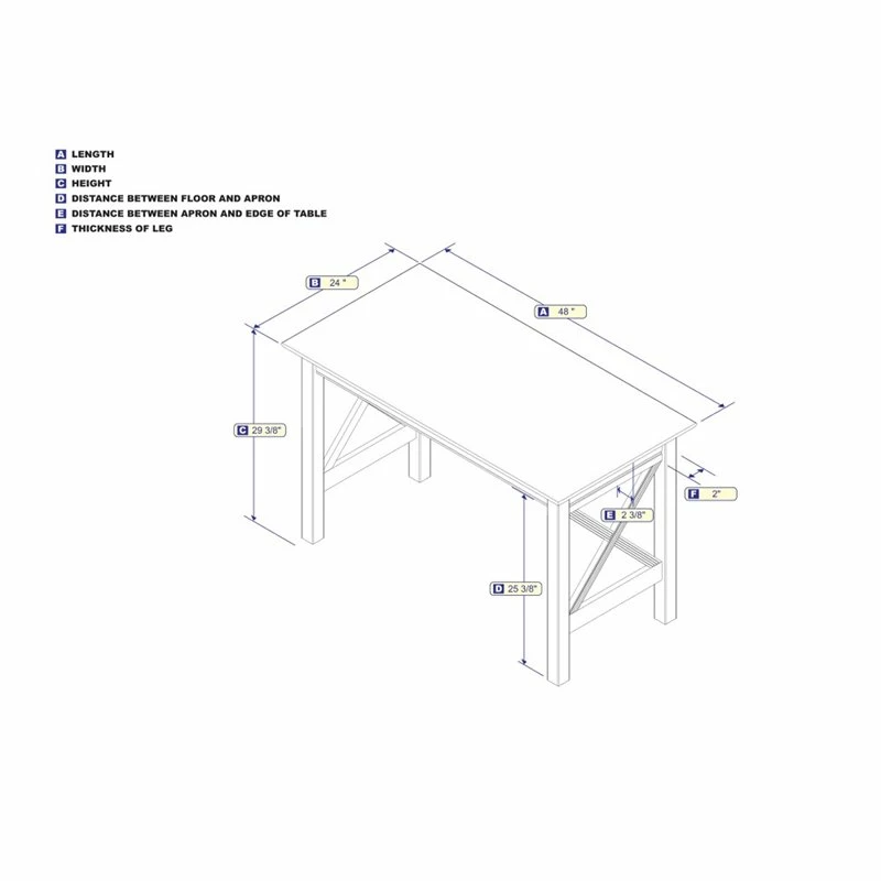 AFI Lexi Solid Wood Writing Desk With Drawer And Charging Station In White 7 AFI Lexi Solid Wood Writing Desk With Drawer And Charging Station In White - Image 5