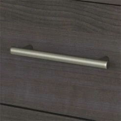 Somerset 72W Office Desk With Drawers In Fresh Walnut - Engineered Wood -CYMAX Sales 1991304 2 L