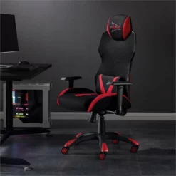 Modway Speedster Modern Mesh Fabric Gaming Computer Chair In Black/Red 19 Modway Speedster Modern Mesh Fabric Gaming Computer Chair In Black/Red -CYMAX Sales 1996192 10 L