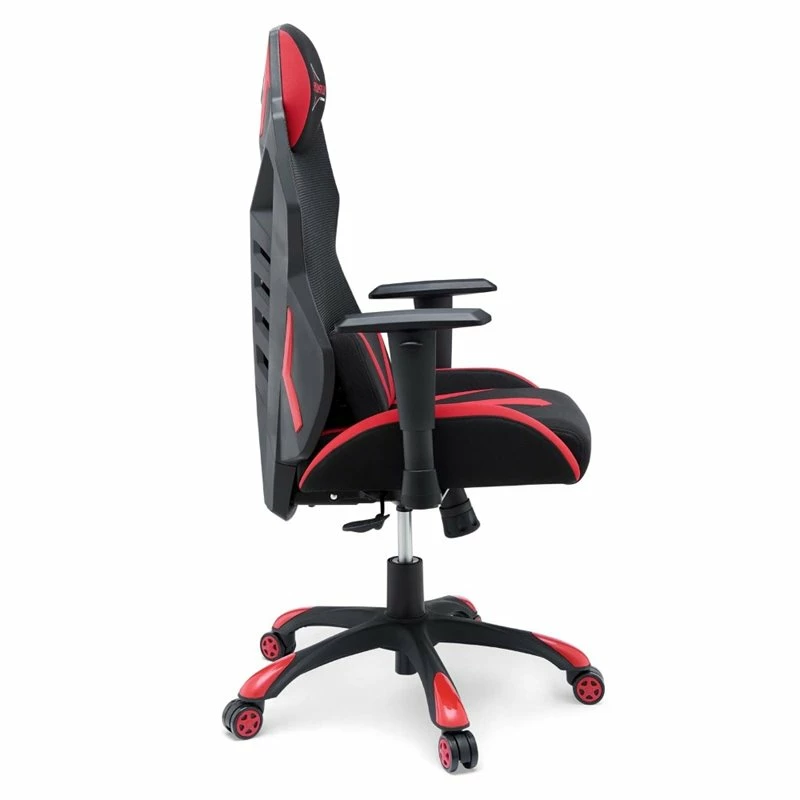 Modway Speedster Modern Mesh Fabric Gaming Computer Chair In Black/Red 5 Modway Speedster Modern Mesh Fabric Gaming Computer Chair In Black/Red - Image 3