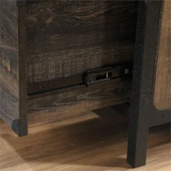 Maddie Home L Shaped Writing Desk In Carbon Oak And Black -CYMAX Sales 1997537 19 L