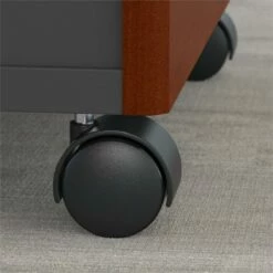 Series C 60W L Shaped Desk With Drawers In Mocha Cherry - Engineered Wood -CYMAX Sales 2001844 4 L