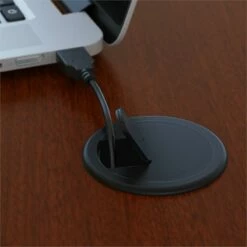 Series C 60W L Shaped Desk With Drawers In Mocha Cherry - Engineered Wood -CYMAX Sales 2001845 2 L