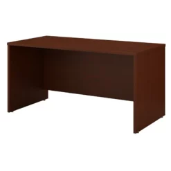 Series C 60W X 30D Office Desk In Hansen Cherry - Engineered Wood -CYMAX Sales 2001857 L
