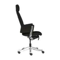 Unique Furniture Premium Leather High Backrest Office Chair In Gray -CYMAX Sales 2005780 8 L
