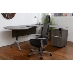 Unique Furniture Seattle Executive High Back Office Chair In Black -CYMAX Sales 2005783 10 L