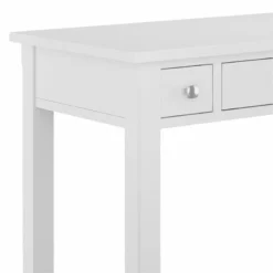 Simpli Home Avalon 47" Solid Wood Writing Desk In White 40 Simpli Home Avalon 47" Solid Wood Writing Desk In White -CYMAX Sales 2005968 3 L