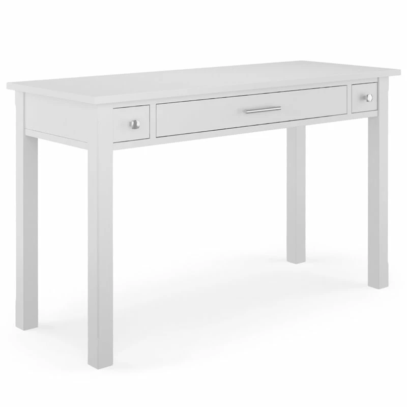 Simpli Home Avalon 47" Solid Wood Writing Desk In White 18 Simpli Home Avalon 47" Solid Wood Writing Desk In White - Image 16