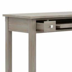 Simpli Home Avalon 47" Solid Wood Writing Desk In White 33 Simpli Home Avalon 47" Solid Wood Writing Desk In White -CYMAX Sales 2005969 3 L