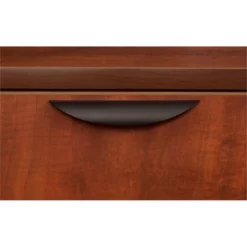 Legacy 66" Double Pedestal L-Desk With 35" Return- Cherry -CYMAX Sales 2011404 5 L
