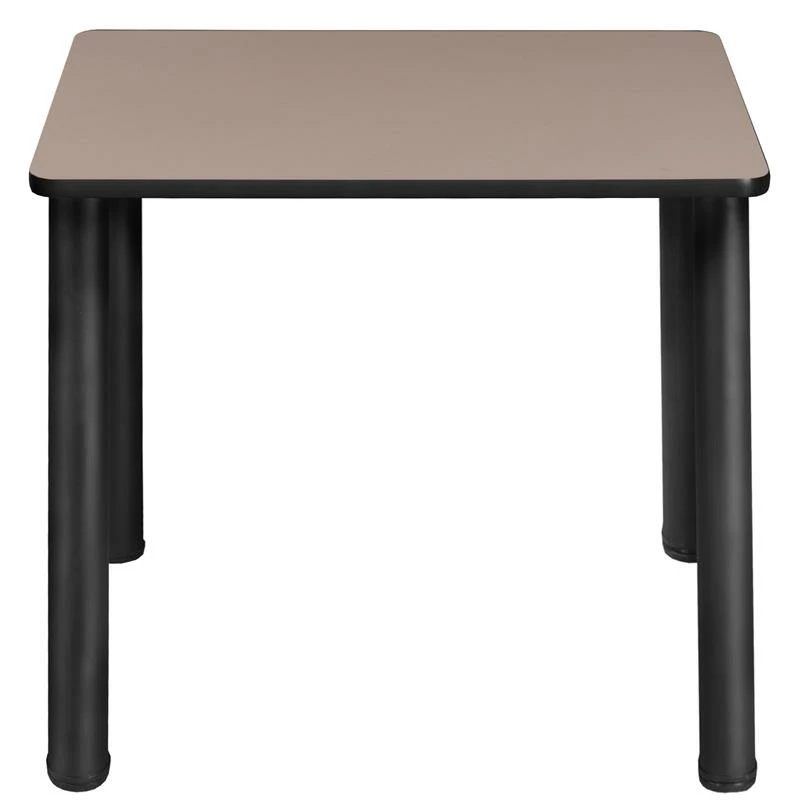 18.5" X 26" Rectangle Desk - Beige/ Black 4 18.5" X 26" Rectangle Desk - Beige/ Black - Image 2