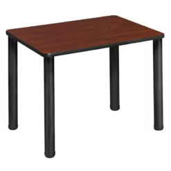 18.5" X 26" Rectangle Desk - Cherry/ Black