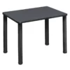 18.5" X 26" Rectangle Desk - Grey/ Black