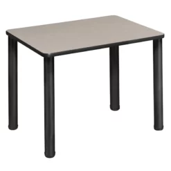 18.5" X 26" Rectangle Desk - Maple/ Black 15 18.5" X 26" Rectangle Desk - Maple/ Black -CYMAX Sales 2011729 3 L