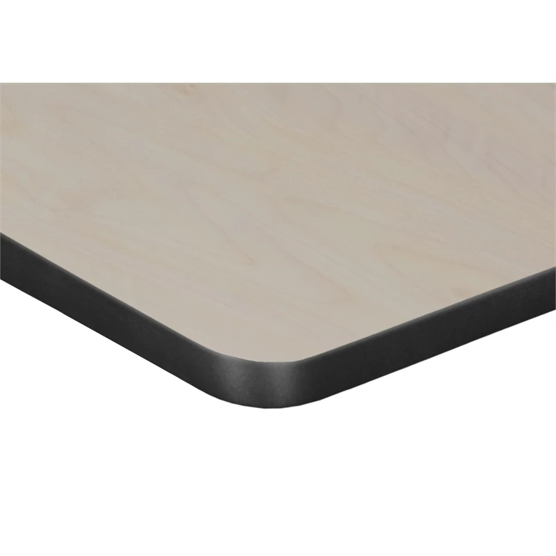 18.5" X 26" Rectangle Desk - Maple/ Black 7 18.5" X 26" Rectangle Desk - Maple/ Black - Image 5