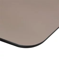 Ferris 26" X 24" Desk - Beige/ Black -CYMAX Sales 2011739 11 L