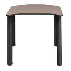 Ferris 26" X 24" Desk - Beige/ Black -CYMAX Sales 2011739 8 L