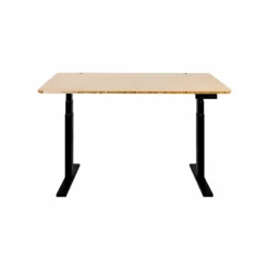 Vifah SmartDesk Adjustable Classic Metal Standing Desk In Black And White -CYMAX Sales 2012108 1 L