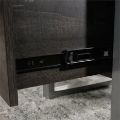 Sauder Rock Glen Engineered Wood L Shaped Writing Desk In Black Walnut -CYMAX Sales 2014289 22 L