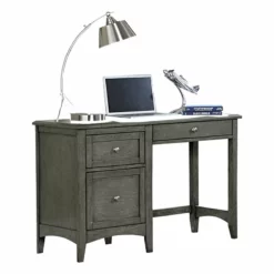 Lexicon Garcia Wood Writing Desk In Gray -CYMAX Sales 2019038 L