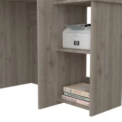 TUHOME Versalles Desk Engineered Wood Desks In White -CYMAX Sales 2019331 3 L