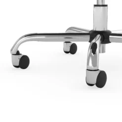 Bush Cabot Mid Back Faux Leather Box Chair With Adjustable Height In Washed Gray -CYMAX Sales 2020078 4 L