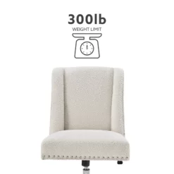 Linon Draper Wood Upholstered Office Chair In Charcoal Gray 36 Linon Draper Wood Upholstered Office Chair In Charcoal Gray -CYMAX Sales 2103686 19 L