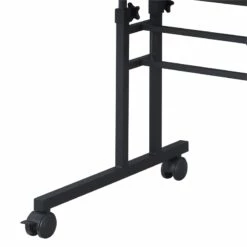 Techni Mobili Engineered Wood Adjustable Desktop/Shelves Writing Desk - White -CYMAX Sales 2104358 8 L