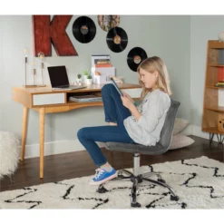 Allora Wood Writing Desk In Brown -CYMAX Sales 2107255 9 L