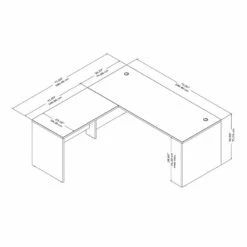 Studio C 72W X 30D L Shaped Desk In Modern Hickory - Engineered Wood 37 Studio C 72W X 30D L Shaped Desk In Modern Hickory - Engineered Wood -CYMAX Sales 2108859 3 L