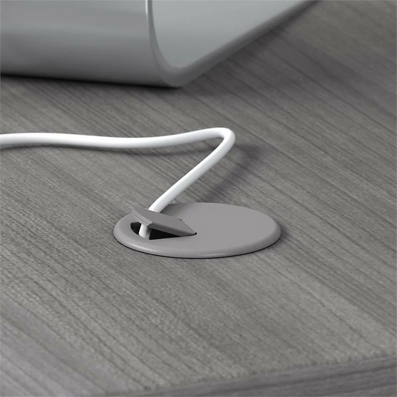 Studio C 72W X 30D L Shaped Desk In Modern Hickory - Engineered Wood 22 Studio C 72W X 30D L Shaped Desk In Modern Hickory - Engineered Wood - Image 20