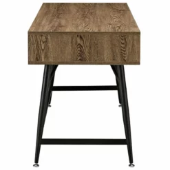 Allora Modern Office Desk In Walnut -CYMAX Sales 2109508 3 L