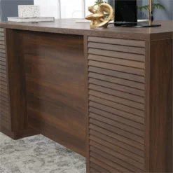 Sauder Englewood Engineered Wood Executive Desk In Spiced Mahogany 28 Sauder Englewood Engineered Wood Executive Desk In Spiced Mahogany -CYMAX Sales 2115734 21 L