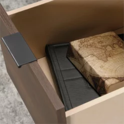 Sauder Englewood Engineered Wood Executive Desk In Spiced Mahogany 31 Sauder Englewood Engineered Wood Executive Desk In Spiced Mahogany -CYMAX Sales 2115734 24 L