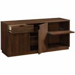 Sauder Englewood Engineered Wood Credenza In Spiced Mahogany -CYMAX Sales 2115736 11 L