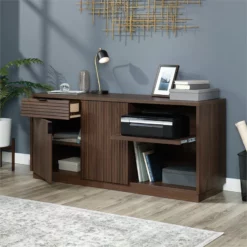Sauder Englewood Engineered Wood Credenza In Spiced Mahogany -CYMAX Sales 2115736 14 L