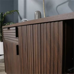 Sauder Englewood Engineered Wood Credenza In Spiced Mahogany -CYMAX Sales 2115736 16 L