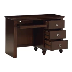 Lexicon Meghan 47.5 Inches Traditional Wood Writing Desk In Espresso 29 Lexicon Meghan 47.5 Inches Traditional Wood Writing Desk In Espresso -CYMAX Sales 2119207 3 L