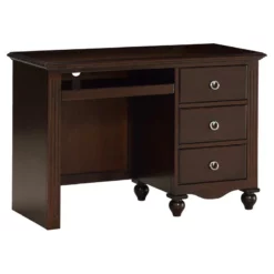 Lexicon Meghan 47.5 Inches Traditional Wood Writing Desk In Espresso 25 Lexicon Meghan 47.5 Inches Traditional Wood Writing Desk In Espresso -CYMAX Sales 2119207 5 L