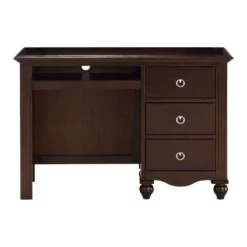 Lexicon Meghan 47.5 Inches Traditional Wood Writing Desk In Espresso 32 Lexicon Meghan 47.5 Inches Traditional Wood Writing Desk In Espresso -CYMAX Sales 2119207 7 L