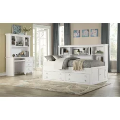 Lexicon Meghan 48" Traditional Wood Writing Desk With Hutch In Espresso 29 Lexicon Meghan 48" Traditional Wood Writing Desk With Hutch In Espresso -CYMAX Sales 2119216 7 L