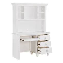 Lexicon Meghan 48" Traditional Wood Writing Desk With Hutch In Espresso 31 Lexicon Meghan 48" Traditional Wood Writing Desk With Hutch In Espresso -CYMAX Sales 2119216 9 L