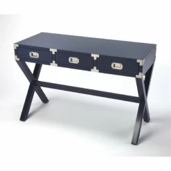 Beaumont Lane Metropolitan Living Campaign Desk In Blue