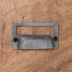 Beaumont Lane Rustic Industrial Natural Wood And Metal Desk In Brown -CYMAX Sales 2119483 3 L